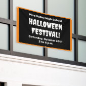 Gepersonaliseerde Halloween Festival Banner (Buitenkant Gebouw)