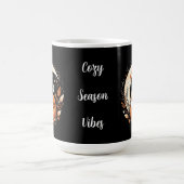 Gepersonaliseerde Halloween Fox en Ghost Magische Mok (Midden)