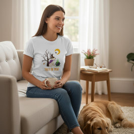 Gepersonaliseerde Halloween Hond Mama T-shirts