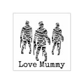 Gepersonaliseerde Halloween Monster Kaarten Rubberstempel (Afrduk)