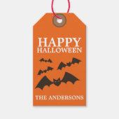 Gepersonaliseerde Halloween Party Favor & Gift | L Cadeaulabel (Voorkant)