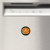 Gepersonaliseerde Halloween Pumpkin Magneet (Insitu (Vaatwasser))