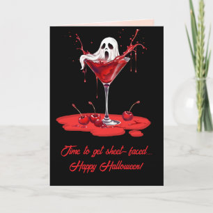 Gepersonaliseerde Halloween Spooky, Leuk Wenskaart Kaart