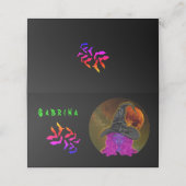 Gepersonaliseerde Halloween Witch (Buitenkant ongevouwen)