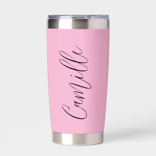 Gepersonaliseerde Hand Geschreven Naam Tumbler Geïsoleerde Drinkbeker