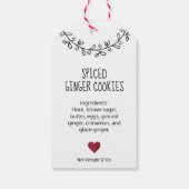 ❤️ Gepersonaliseerde Hand Lettered Homemade Treat  Cadeaulabel (Achterkant)
