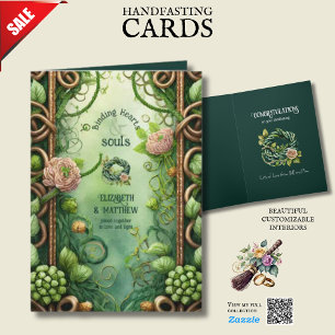 GEPERSONALISEERDE HANDFASTING IERSE KELTISCHE KNOP KAART