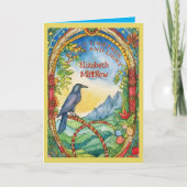 GEPERSONALISEERDE HANDFASTING KAART PAGAN KELTISCH (Voorkant)