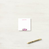 Gepersonaliseerde handgeschreven script Waterverf  Post-it® Notes (Op bureau)