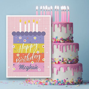 Gepersonaliseerde Happy Birthday Kaart