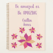 Gepersonaliseerde Happy Flower Planner (Voorkant)