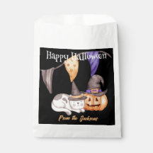 Gepersonaliseerde Happy Halloween | KAT EN POMPOEN