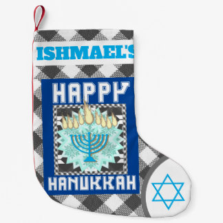 Gepersonaliseerde Happy Hannukah Kleine Kerstsok