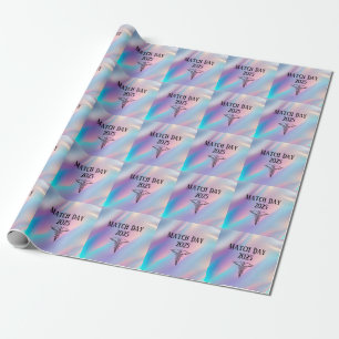 Gepersonaliseerde Happy Match Day 2025 Residency D Cadeaupapier