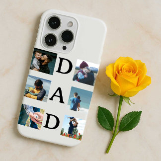 Gepersonaliseerde Happy Vaderdag Kaart met Foto iPhone 15 Pro Max Hoesje