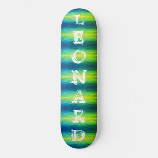 Gepersonaliseerde Hard-Rock Maple Skateboard (Voorkant)