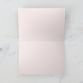 Gepersonaliseerde hartcirkel feestdagen kaart (Binnen)