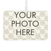 Gepersonaliseerde hartvormige luchtverfrisser (Achterkant)