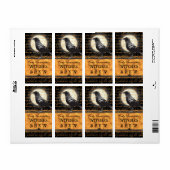 Gepersonaliseerde heksen Brew Halloween flesetiket Etiket (Full Sheet)