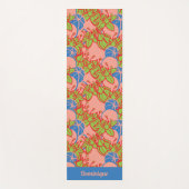 Gepersonaliseerde helder modern Bud & Flower patro Yogamat (Voorkant)