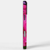 Gepersonaliseerde Heldere Roze Bloemen Apple iPhon Case-Mate iPhone Case (Achterkant / Rechts)