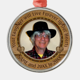 Gepersonaliseerde herdenkingsevenementen met Afbee Metalen Ornament