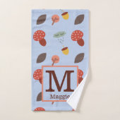 Gepersonaliseerde Herfst badhanddoek set Bad Handdoek (Handdoek)