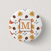 Gepersonaliseerde Herfst Button (Voorkant)