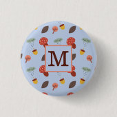 Gepersonaliseerde Herfst Button (Voorkant)