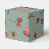 Gepersonaliseerde herfst gunst box bedankdoosjes (Achterkant)