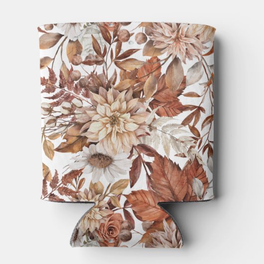 Gepersonaliseerde herfst herfst van Terracotta Blikjeskoeler (Achterkant)