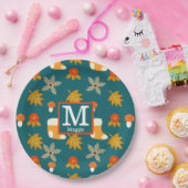 Gepersonaliseerde Herfst papier Borden Papieren Bordje (Feest)