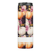 Gepersonaliseerde Herfst Pattern Thermal Tumbler Thermosbeker (Achterkant)