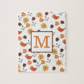 Gepersonaliseerde Herfst puzzel (Verticaal)