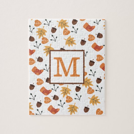 Gepersonaliseerde Herfst puzzel Legpuzzel (Verticaal)