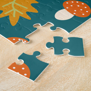 Gepersonaliseerde herfst puzzel legpuzzel