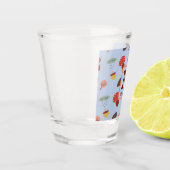 Gepersonaliseerde Herfst Shot Glass Shot Glas (Links)