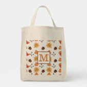 Gepersonaliseerde Herfst Tote Bag (Achterkant)