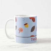 Gepersonaliseerde herfstkoffie Mok (Links)