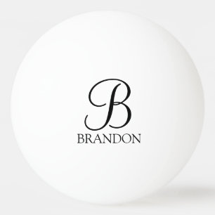 Gepersonaliseerde het Monogram van het Manuscript Pingpongballen