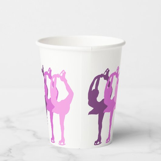 Gepersonaliseerde het schaatsen van het Cijfer ges Papieren Bekers (Rechts)