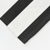 Gepersonaliseerde Hockey Player All Star Black Fleece Deken (Hoek)