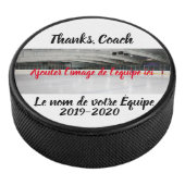 Gepersonaliseerde Hockey Rondel Puck (3/4)