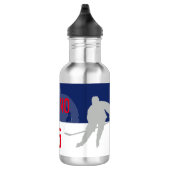 Gepersonaliseerde Hockey Water Fles (Rechts)