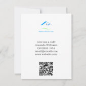 Gepersonaliseerde Hocus Pocus Makelaardij Hallowee Feestdagenkaart (Achterkant)