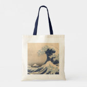 Gepersonaliseerde Hokusai Great Wave Tote Bag (Achterkant)