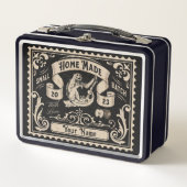 Gepersonaliseerde  Home Made Metal Lunchbox (Voorkant)