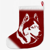 Gepersonaliseerde hond Stocking Grote Kerstsok (Achterkant)