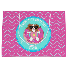 Gepersonaliseerde Hond Verjaardag Zwembad Party Gi Groot Cadeauzakje