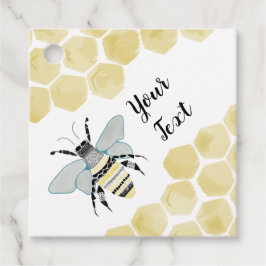 Gepersonaliseerde Honing Bee Favor Gift Label